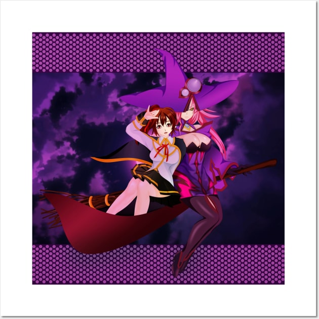 Nine and Celica Wall Art by Luniana